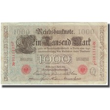 [#611098] Geldschein, Deutschland, 1000 Mark, 1910, 1910-04-21, KM:44a, SS