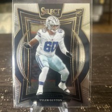 Tyler Guyton - 2024 Panini Select Silver Prizm RC Card# 69