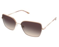 BCBG MAXAZRIA Sizzling Rose Gold Women's Metal Designer Sunglasses 53-15-130