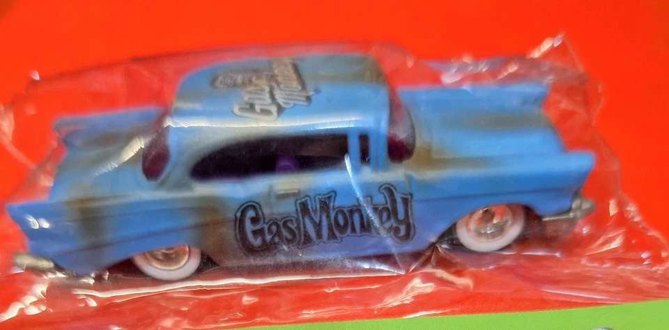 Hot Wheels 2013 Las Vegas Super Toy Con Super Chase Gas Monkey '57 Chevy 1/1 - Изображение 4 из 4