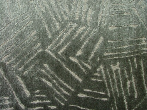 Tessuto Velluto Grigio Con Stampa Albero Ciliegio Giapponese - Pandoras Upholstery - Al Metro