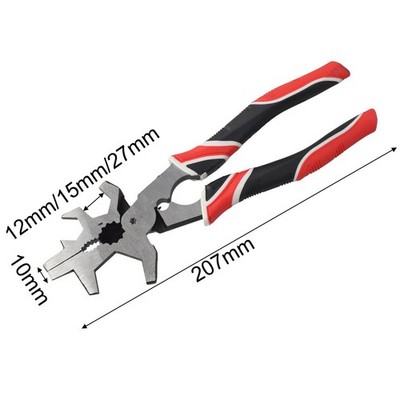 8inch MIG Welding Pliers MultiFunction Wire Cutting Tool with AntiSlip Grip