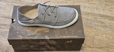 New Men's Chaco Chillos Gray Slip On W/ Laces Casual Sneakers JCH108349 Size 7.5