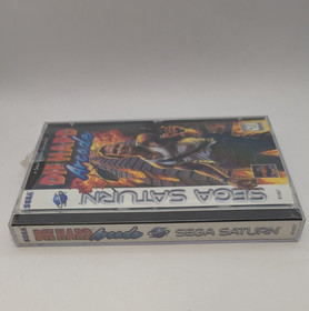 FACTORY SEALED Die Hard Arcade (Sega Saturn, 1997) NEW RARE w/ tears in plastic