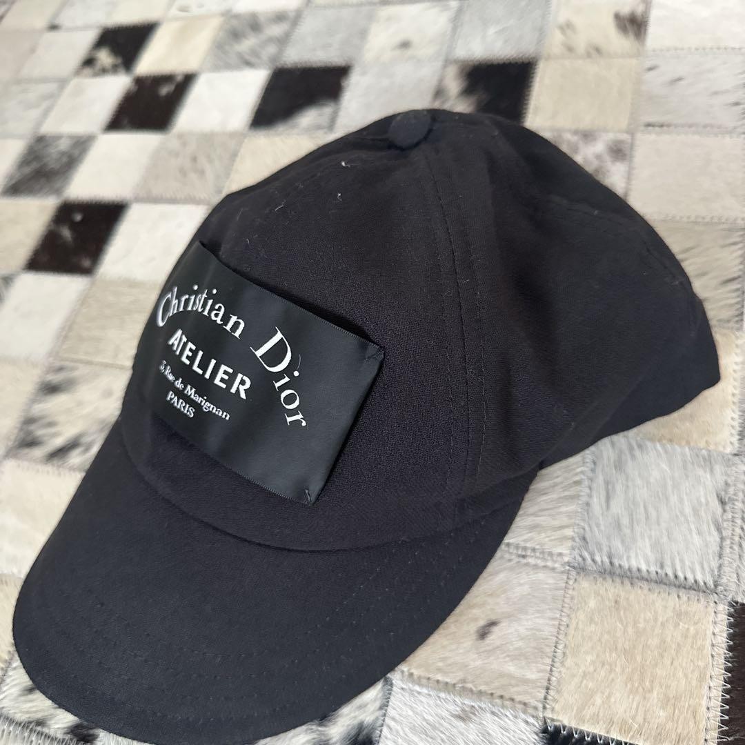 Dior HOMME Atelier Logo Cap Hat S | eBay