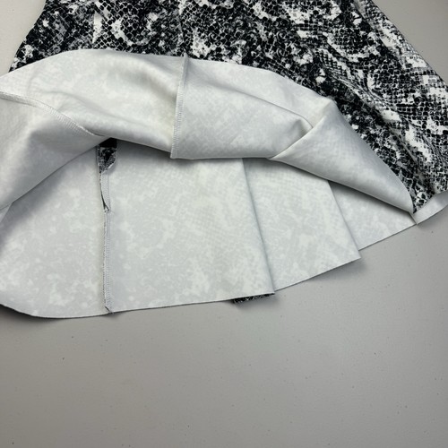 Abercrombie & Fitch Minirock Pull-On Schlangenmuster Plissee Damen Gr. Large - Bild 8 von 9