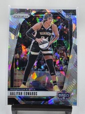 2024 Panini Prizm WNBA Aaliyah Edwards#70 RC Rookie Ice Prizm Mystics