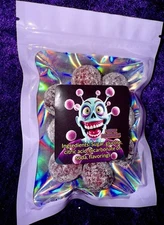 Black “Purple Death” Extreme Sour Candy Imported from the UK - As Seen On TV!