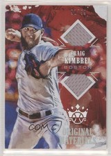 2018 Diamond Kings DK Originals Materials Holo Silver 94/99 Craig Kimbrel kx2