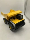 Vintage Tonka Mighty 768 Dump Truck Metal Yellow Black Toy 1980s Pre-Owned
