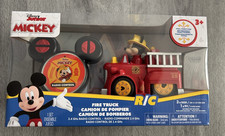 Disney Junior Mickey Mouse 9" RC Remote Control Fire Truck 2.4 GHz NEW