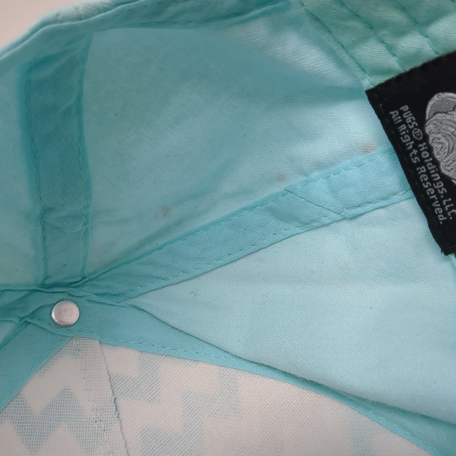 Chevron Pattern Strapback 5 Panel Cap Blue One Si… - image 11