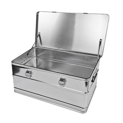 Alubox Alu Box Transportbox Transportkiste Werkzeugbox 90 L / 77,5x42,5x33,5 cm