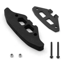 4MM 1/10 RC Car Carbon Fiber Sponge Anti-Collision Plate For Tamiya XV02 58707