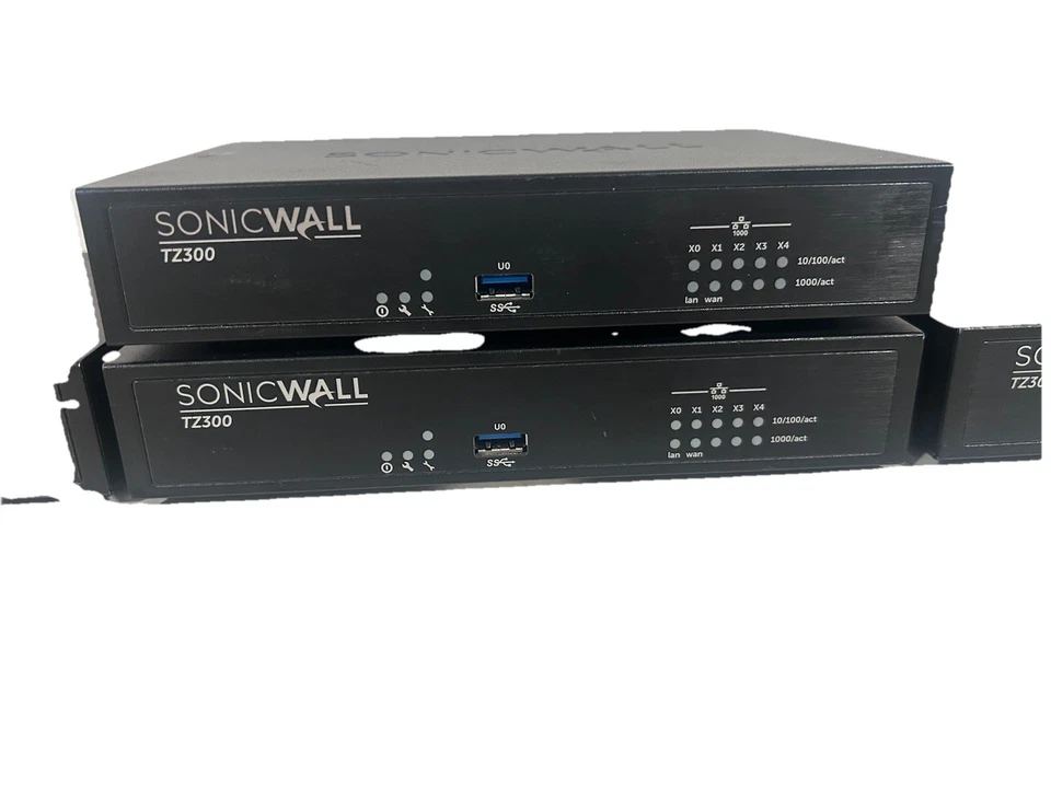 (4) Dell SonicWALL TZ300 Network Security Appliance Firewall Router - APL280B4 - Image 3 of 4