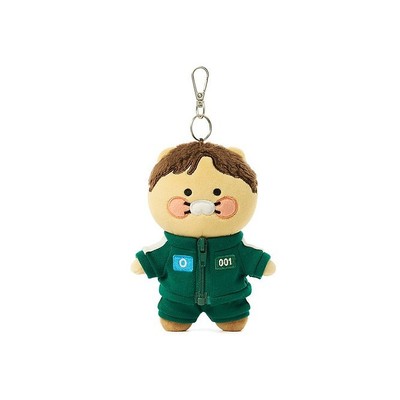 Squid Game x Kakao Friends キーホルダー　韓国限定 SQUID GAME X KAKAO FRIENDS Official MD Plush Keyring – Dear