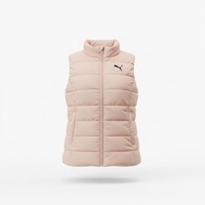 Puma Way 1 Girls Puffer Vest Jacket Lt Peach/Pink Color Style # 1333175 - M10/12