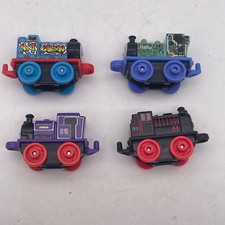 Thomas Friends Lot of 4 Mini Train Cars Engines Miniature Railroad Toy D8