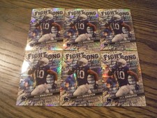 NICK SINGLETON -(6x) 2022 Bowman Chrome FIGHT SONG REFRACTOR ( LOT ) Penn State