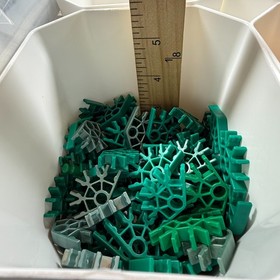 Over 2000 Pieces 10 Lbs HUGE K'NEX Mixed Bulk Lot Misc Just of Parts Knex Clean!