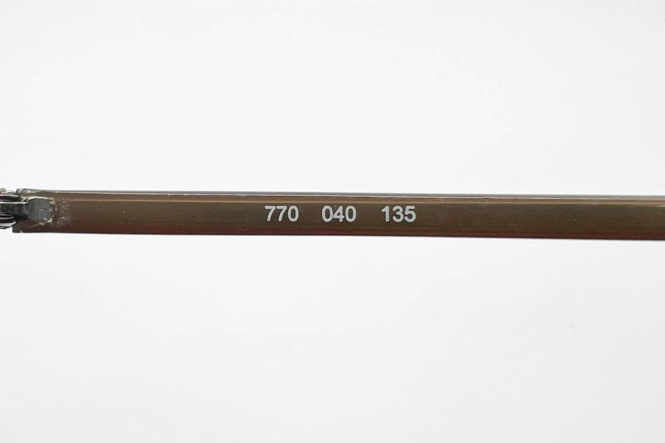 Marcos de gafas Marchon Airlock solo 770/33 040 50-21-140 rojo marrón titanio Foto 3 de 4