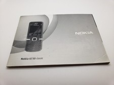 Good Condition Nokia 6730 CLASSIC User Guide Manual