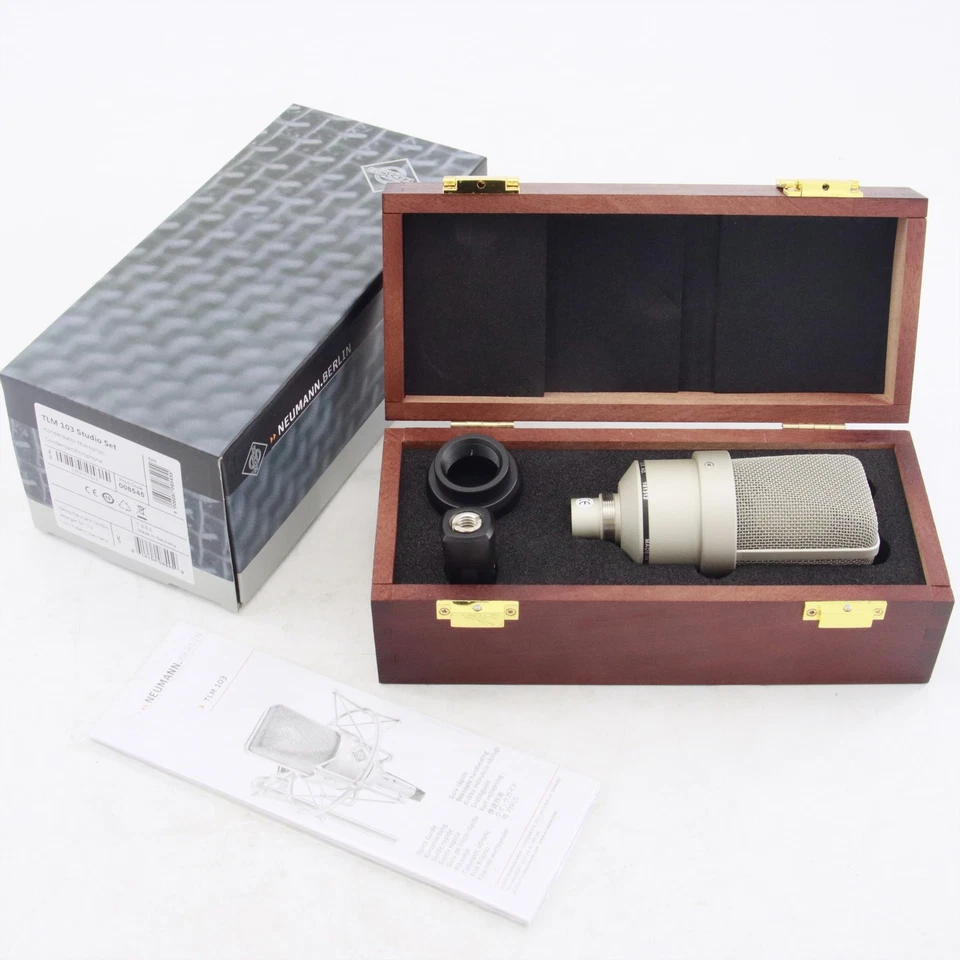 New Neumann TLM 103 Large-diaphragm Condenser Microphone Nickel - Image 2 of 4