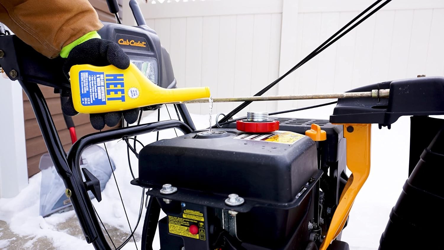 HEET Water Remover & Premium Gas Line Antifreeze, Removes Water from Fuel