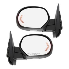 Power Mirror Set For 07-13 Chevy Silverado 1500 Gmc Yukon Heated Signal Light
