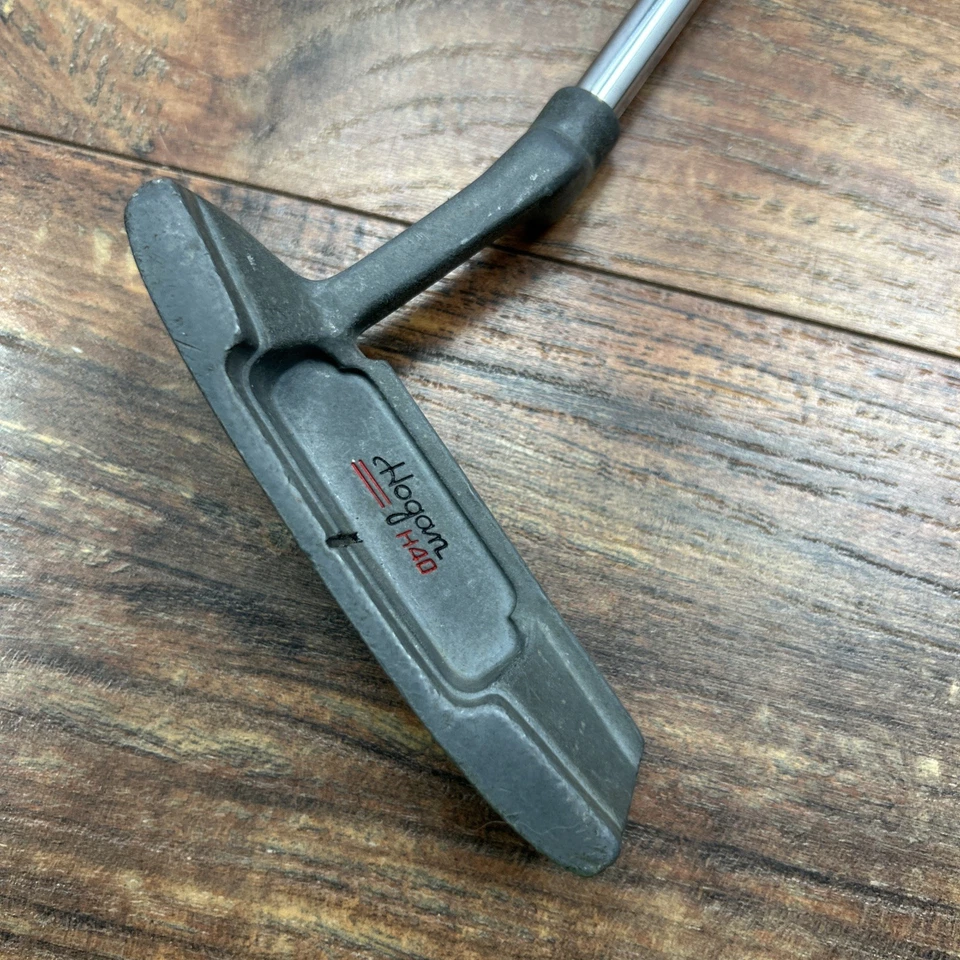 "Club de golf Hogan H40 Radial JR Junior hoja plateada putter eje de acero diestro 30""" Foto 3 de 4