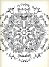 Psychedelic Mandalas XIII Saladin Lithograph 1967