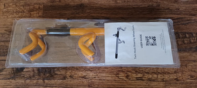 NEW Autowear Steering Wheel Lock TwinHook Design Theft Prevention Security 6009L