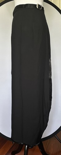Women's Junya Watanabe Comme Des Garçons Wool Skirt Size S Color Black - Picture 20 of 22