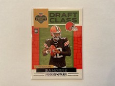 Shedeur Sanders 2025 Panini Rookie & Stars Draft Class Rookie Card # 19 Browns