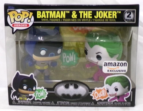 Funko Pop! 2 Pack Batman & The Joker Amazon Exclusive Vinyl Figure
