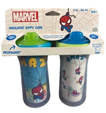 The First Years Marvel Insulated Sippy Cups Spill Proof Insulated Toddlers Baby