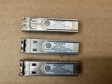 LOT OF 3 NETGEAR AGM731F SFP Transceiver 1000BASE-SX