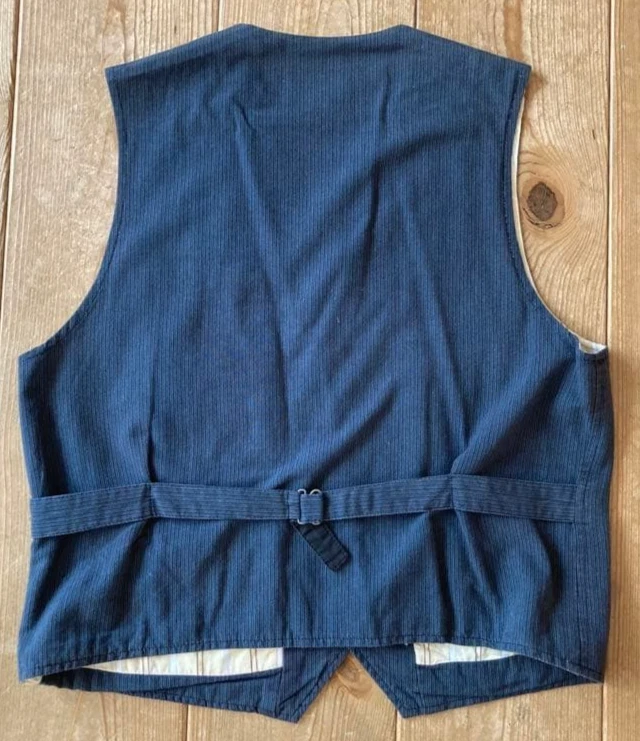Engineered Garments Dark Blue Vest, Size M, Men's - Image 2 of 4