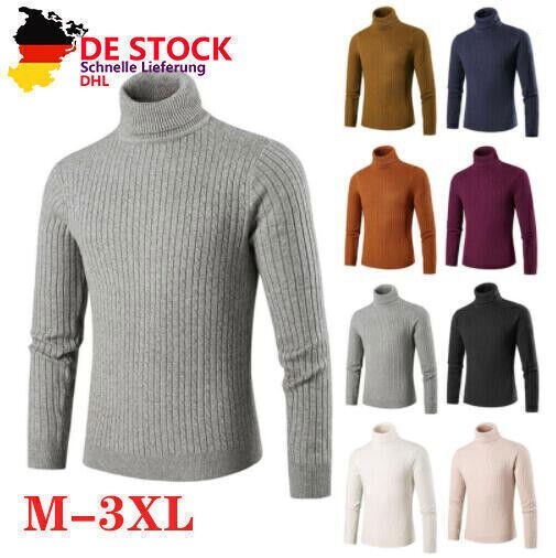 Herren Rollkragenpullover Rolli Kragenpulli Pullover Pulli In Premium Größe Neu Herren Rollkragenpullover Rolli Kragenpulli Pullover Pulli In Premium Größe Neu