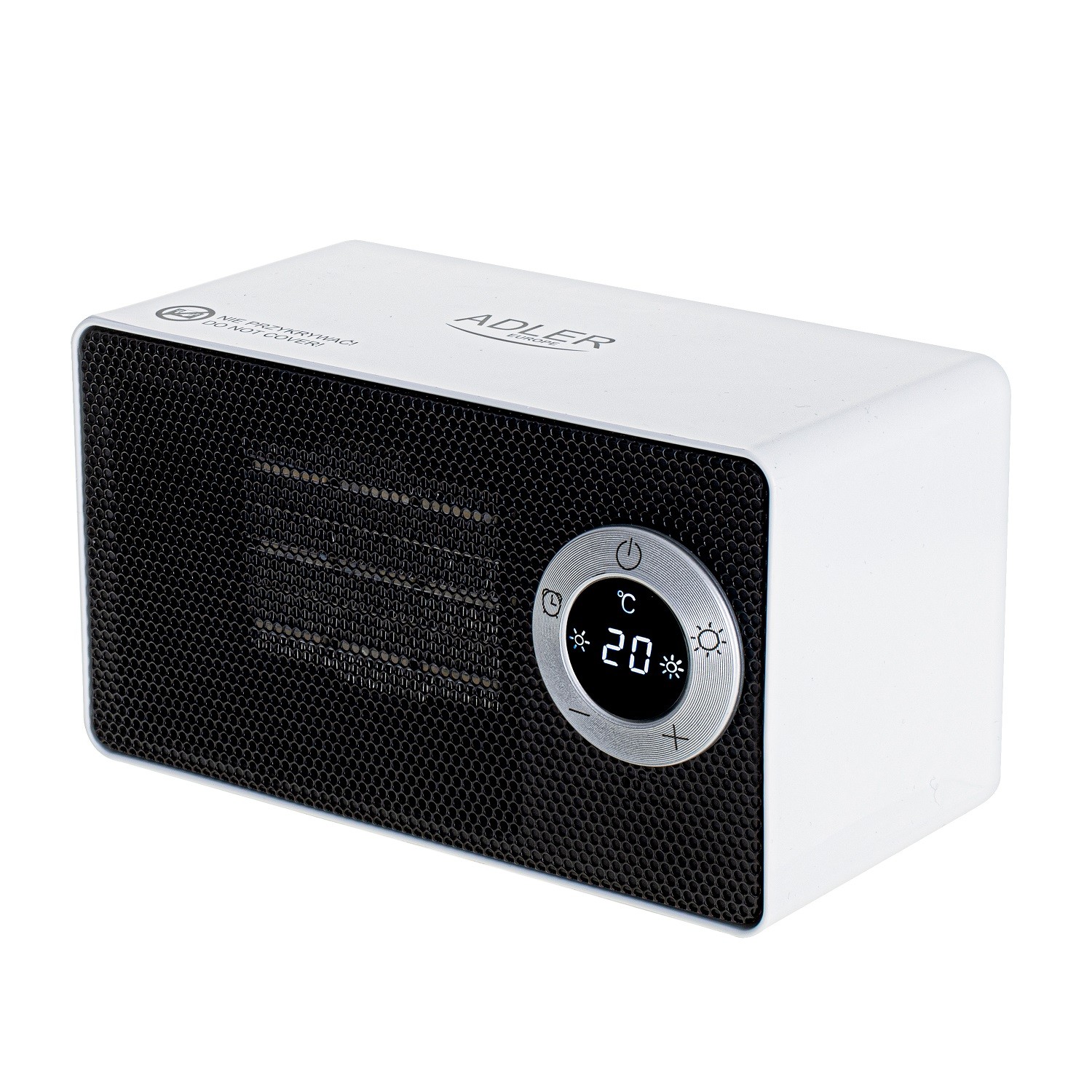 Radiateur céramique LCD Adler AD 7746 chauffage d'appoint portable 2000W