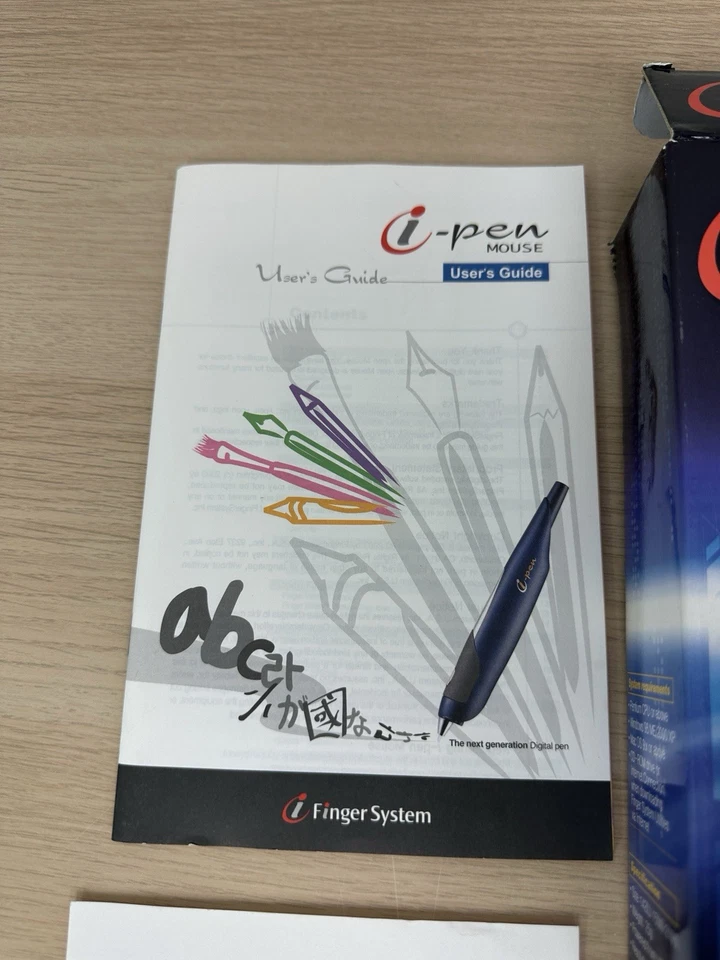 i -Pen Digital Pen Mouse & Software - PC USB - Finger Systems USA - NEW Open Box - Image 2 of 4