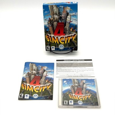 SimCity 4 Mac CD-ROM Big Box EA Games Aspyr Maxis Classic PC Big Box