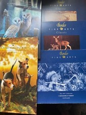 30 BORDER FINE ARTS BROCHURES LEAFLETS PRICELISTS ETC