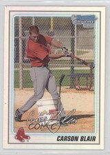 2010 Bowman Chrome Prospects Refractor 622/777 Carson Blair #BCP41 jm6