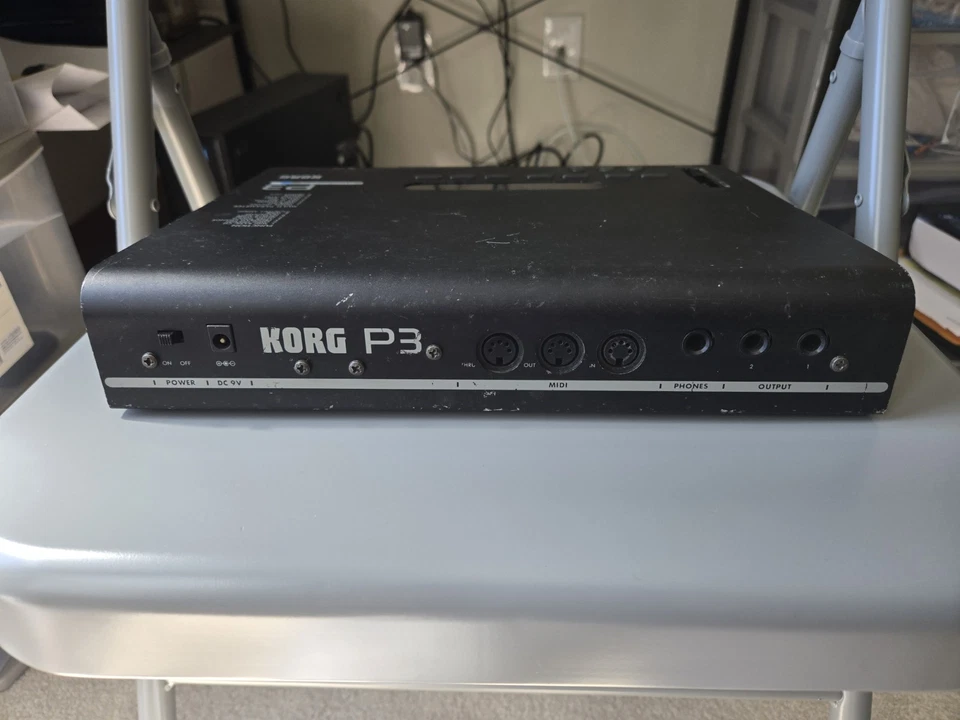 Korg P3 Piano Sound Module with Memory Card POC-02 Vintage 1988 Not Tested - Image 2 of 4