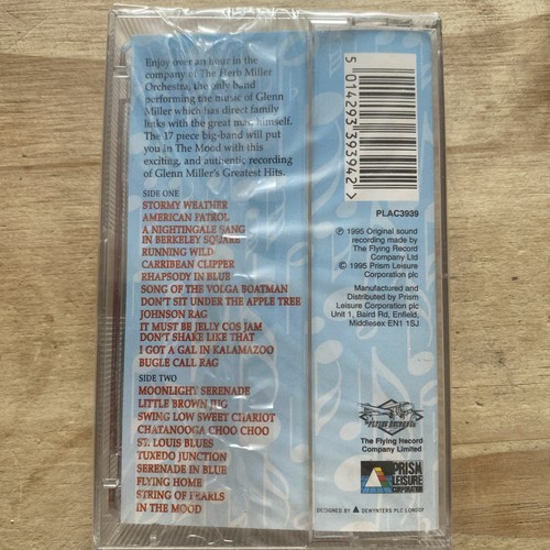 The Music of Glenn Miller : In The Mood - NEW & Sealed Music Cassette Tape MC - Picture 2 of 3