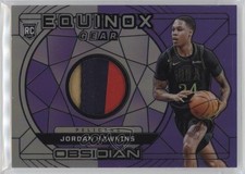2023 Obsidian Equinox Gear Electric Etch Purple Flood 24/49 Jordan Hawkins 12po