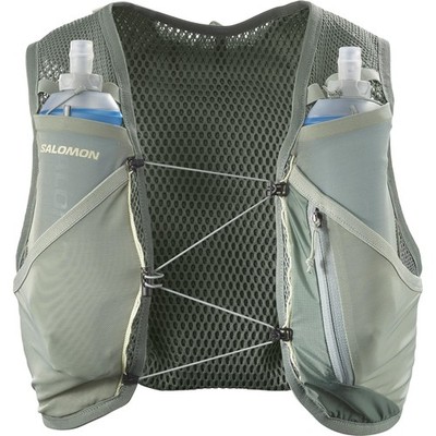 Salomon Hydration Vest Backpack Active Skin 4 Set Valiant Poppy/Red Dahlia Msize
