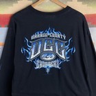 VTG 2004 Orange County Choppers OCC Motorcycle Flame Long Sleeve T shirt 2XL