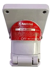 Appleton Electronic EFSR-2023 Receptacle Cover Assembly EFSR2023